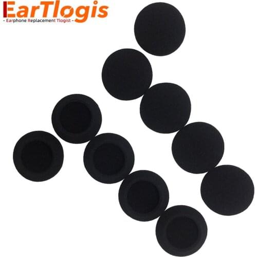 EarTlogis Sponge Replacement Ear Pads for Philips SHB4000 SHB-4000 Headset Parts Foam Cover Earbud Tip Pillow