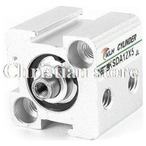 Pneumatic 12mm Bore 5mm Stroke Double Acting Cylinder