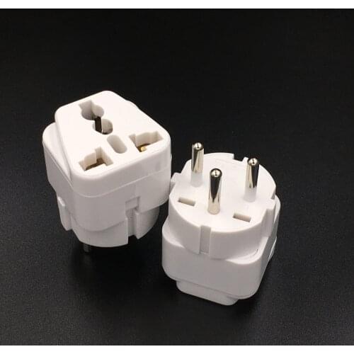ISRAEL Palestine Travel Plug Adapter Universal Outlet Israeli 3 Pin Grounded Plug Adaptor 10A 250V