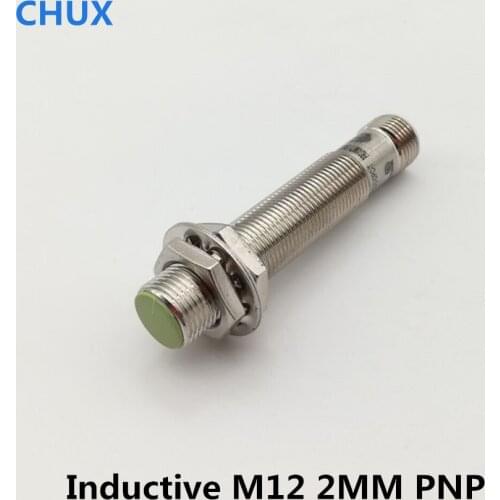 M12 Inductive Proximity Sensor Connector PNP 4pins Type NO NC NO+NC without cable CE Half sets 2mm Detection distance Switch