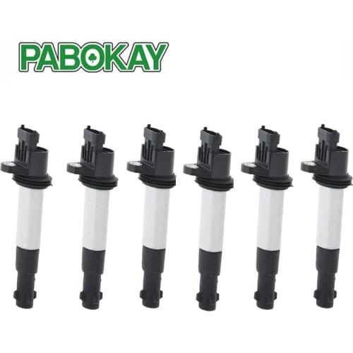 6 pieces x IGNITION COIL for LADA 21120370501002 21120370501007 21123705010 2112370501002 2112-3705010-02 2112370501007