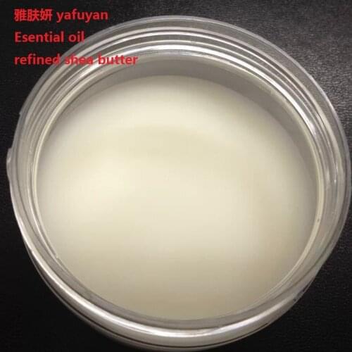 Cosmetics YAFUYAN 300g Esential oil ORGANIC PURE Shea Butter Refined Fresh Import From Africa Wholesale Free Shipping
