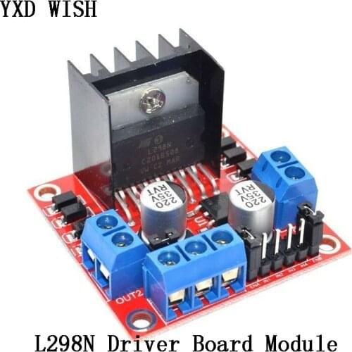 L298N Motor Driver Board Module L298 Stepper Motor Smart Car Robot Breadboard Peltier L298N High Power For Arduino Motor Driver