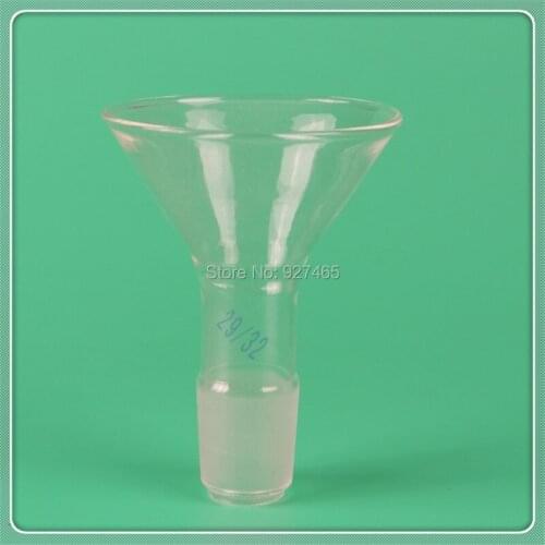80mm 29/32 Glass Powder Funnel ,Lab Glassware