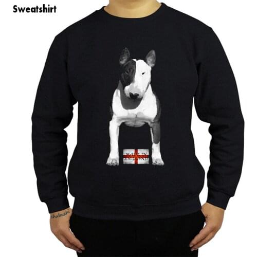 Mens English Bull Terrier hoody Made In England EBT Bully shubuzhi brand mens sweatshirt fashion hoodies euro size