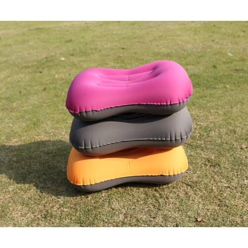 Wholesale 42*32cm Ultralight TPU inflatable pillow Outdoor pillows portable neck guard pillow camping pillow travel pillows