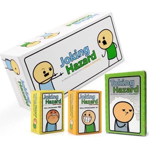 Tabletop Card Game Joking Hazard North America Hot-selling Board Game Card Spot Adult Children Camping Party Game Toy