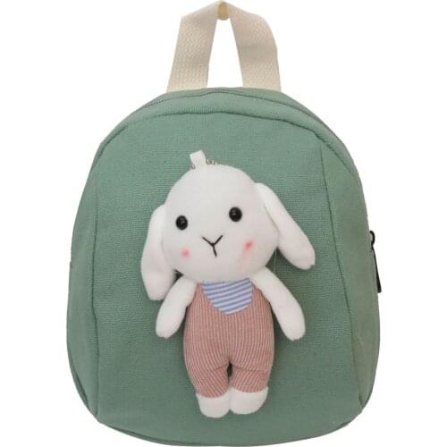 Nylon Kids Kindergarten School Backpacks Childrens Student Book Bags Animal Rabbit Infant School Bags for Baby Girls Boys Bags