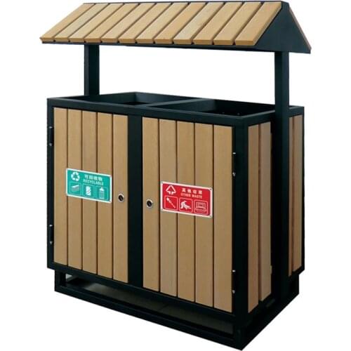 Amusement playground equipment Kindergarten trunks community Dustbin communal facilities waste bin outdoor park