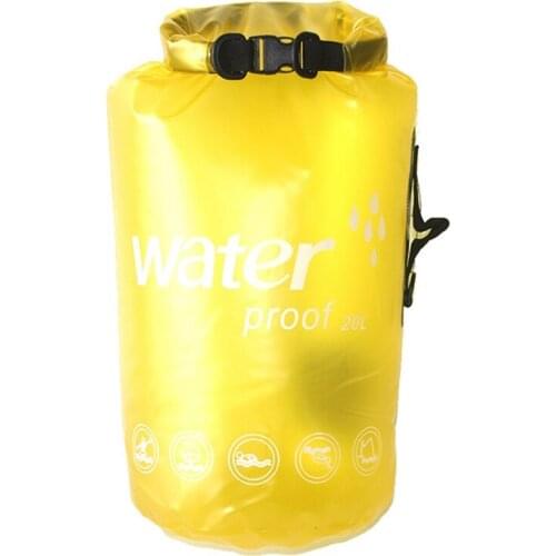 Outdoor Waterproof Dry Backpack Swimming Water Floating Bag Roll Top Sack for Rafting Kayaking Boating Trekking