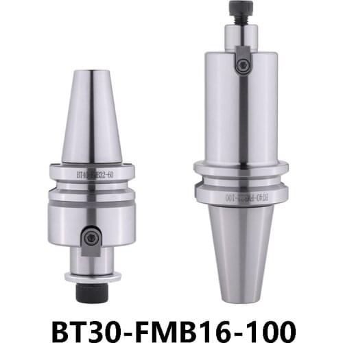 OYYU 1pcs BT30-FMB16-100 Maching Center Lathe Tool Holder FMB Face Milling Cutter BAP 300R Tool Holder