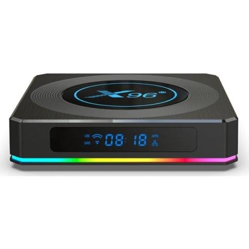 X96 X4 Amlogic Amlogic S905X4 Smart TV Box Android 11 2.4G 5G Wifi 8K Youtube AV1 Media Player X96X4 Set Top Box TV Receivers