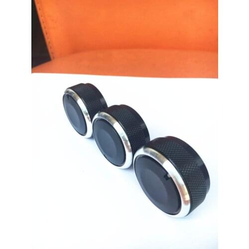 Aluminum Alloy Handle Air Conditioner AC Handle Auto-Heat Conditioners Control Switch Handle for Mazda 3 M3 2011-2013