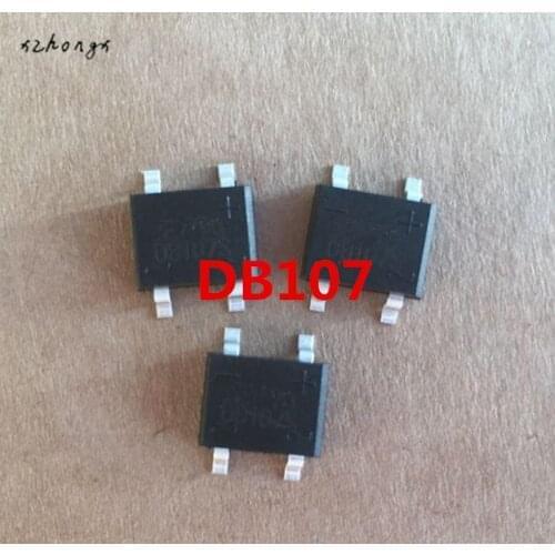 SMD DB107 DB107S 1A 1000V Single Phases Diode Rectifier Bridge