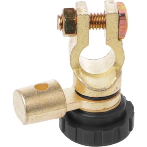 Battery Terminal Link Switch Quick Cut-off Disconnect For Car Part L Shape