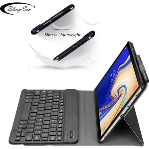 Slim Case For Samsung Galaxy Tab S5e SM-T720 SM-T725 2019 Bluetooth Keyboard Tablet Cover for Samsung T720 T725 Keyboard Cases