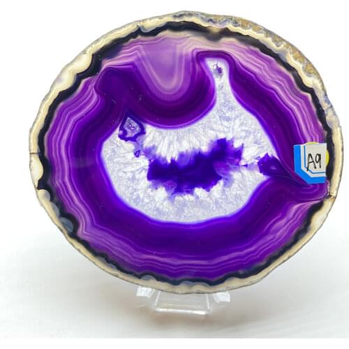 Unique Natural Crystal Gem Stone Rough Agate Slice for very beautiful agate specimen nature stones