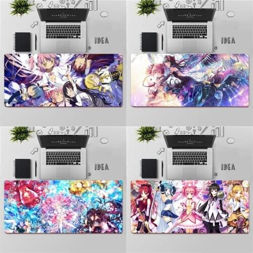 YNDFCNB Top Quality Puella Magi Madoka Magica DIY Design Pattern Game mousepad Free Shipping Large Mouse Pad Keyboards Mat