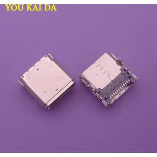 1pcs 12Pin 24Pin SMT Socket Connector Micro USB Type C 3.1 Female Placement SMD DIP PCB design DIY high current charging