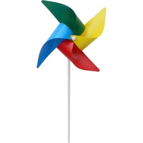 10Set Windmill Pinwheel Wind Spinner Garden Yard Art Decoration Outdoor Toys DIY 77HD