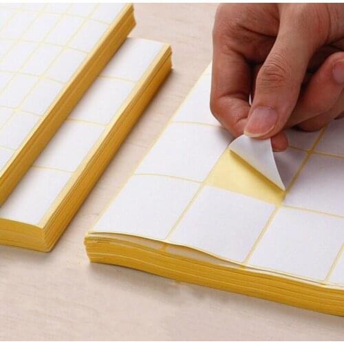 480pcs Classification Label Stickers Diamond Painting Sewing Embroidery Accessories Storage Box Blank Square Self Adhesive Label