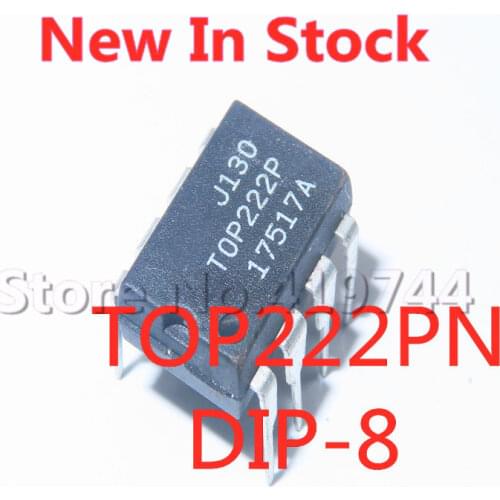 5PCS/LOT TOP222P TOP222PN DIP-8 power management chip In Stock NEW original IC