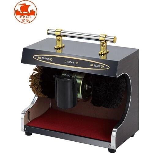 Auto shoe polish machinery shoe polisher for home use and hotel low price