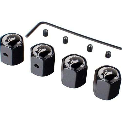 Car Accessories for Dragon Logo Auto Tire Valve Caps Wheel Covers for Vespa Chevrolet LADA Buick Skoda Peugeot Yamaha Jaguar BMW