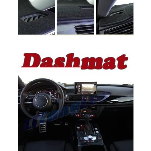 Car DashMat Cover Sun Protection Carpet Anti Slide Pad For Audi A6 A6L C7 4G 2011~2018 Insulated Dash Mat