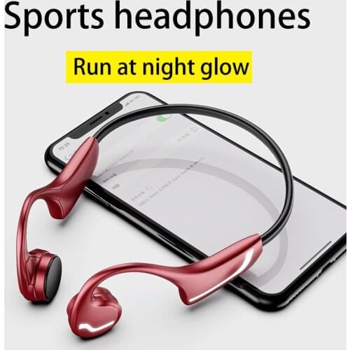 For Huawei Xiaomi Wireless Earphone Bone Conduction Bluetooth 5.0 Headset Anti-sweat Light Sports Stereo Hands-free Headphone