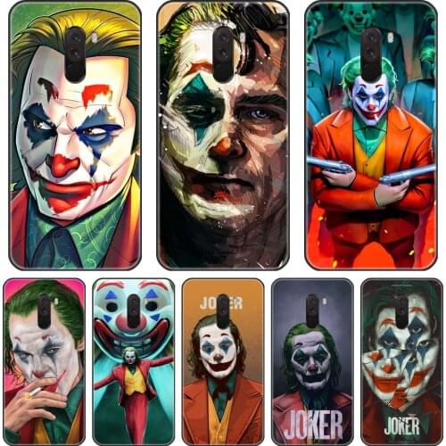 Joker Phone Case For Pocophone F1 Xiaomi Redmi S2 6A 5 Plus 4A Case Silicone Back Cover For Redmi Note 6 Pro 5A Prime 5 4 4X