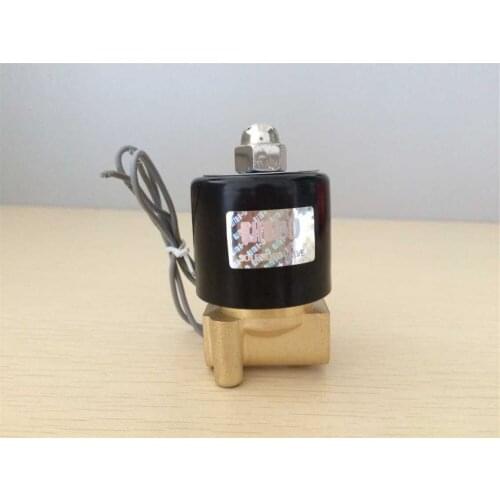 1/4" Electric Solenoid Valve Water Air Medium N/C Normally Closed 2W-25-08 12VDC 24VDC 110VAC 220VAC
