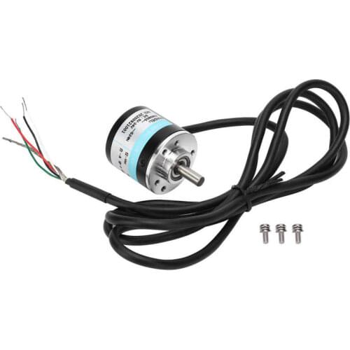 Photoelectric Encoder ABZ 3-Phase DC5-24V Solid Shaft for Office Automation Engineering Field