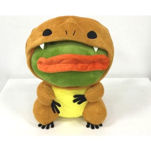 Sad Frog Plush Toy Plush Pillow Magic Expression Pepe Cartoon Pepe Sad Frog Plush Toy Soft Stuffed Animal Doll Child Kids Gifts