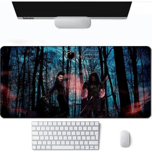 Mouse pad Once Upon A Time Computer Laptop Anime Keyboard Mouse Mat Large Mousepad Keyboards Gamers Decoracion Desk Mat For CSGO