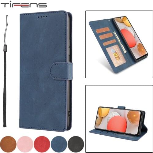 Leather F62 A22 A72 A52 A32 Case For Samsung Galaxy A02 A12 A51 A71 A21 A41 A31 A11 A01 A50 A70 S A40 A20 E A10 M30 Phone Cover