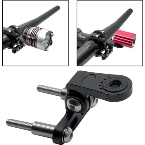 Bike Light Bracket Clip Clamp Bracket Stand Fixing Rack Cycling Holder Base Bike Cycling Part MTB for Mountain Bike 360 Rotation