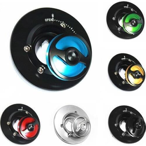 Nimble Quick Lock CNC Aluminum Billet Keyless Twist off Gas Fuel Tank Cap Cover For BMW F800 F800R 2009-2014 2015 2016 2017 2018