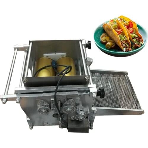 Snack Food Corn Flour Tortilla Making Machine For Restaurant Chapati Mexican Tacos Maker Commercial Corn Tortilla Making Machine