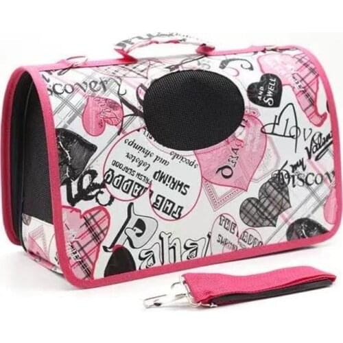 Multi-Function breathable Cat Carrier Bag Dog Handbag Portable Pet Bags Foldable Outdoor cat Cage Pet Puppy Carriers Supplies