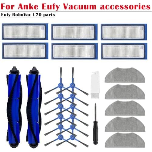 For Eufy RoboVac L70 Accessories HEPA filter mop rag Main brush kit cleaning cloth Replacement robot Anker vacuum cleaner parts