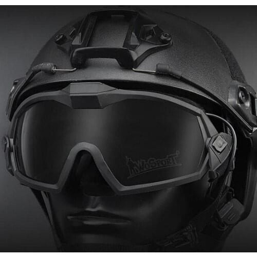 Hunting Hiking Glasses Anti-fog Military Tactical Goggles Shooting Airsoft Paintball Climbing Cycling CS Combat Wargame Eyewears