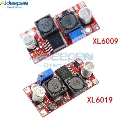 High Performance Boost Buck Module DC-DC Adjustable Step Up Down Converter XL6009 Power Supply Module 20W 5-32V to 1.2-35V