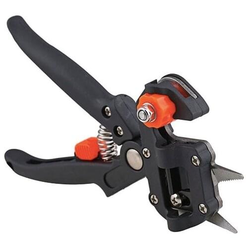 Garden Tools Pruner Chopper Vaccination Cutting Tree Garden Grafting Tool with 2 Blades Plant Shears Scissors
