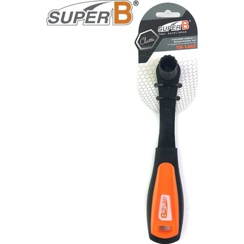 SUPER B Bicycle Freewheel Remover & Bottom Bracket Tools TB-1465 For Campagnolo B.B. & Cassettes Lock-Rings Bike Repair Wrench