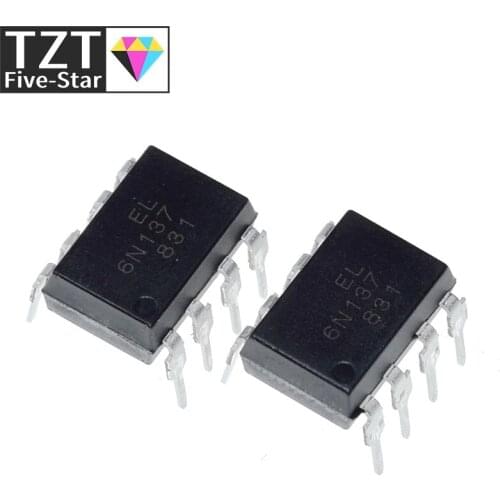 10PCS 6N137 DIP8 6N137 DIP DIP-8 new and original IC