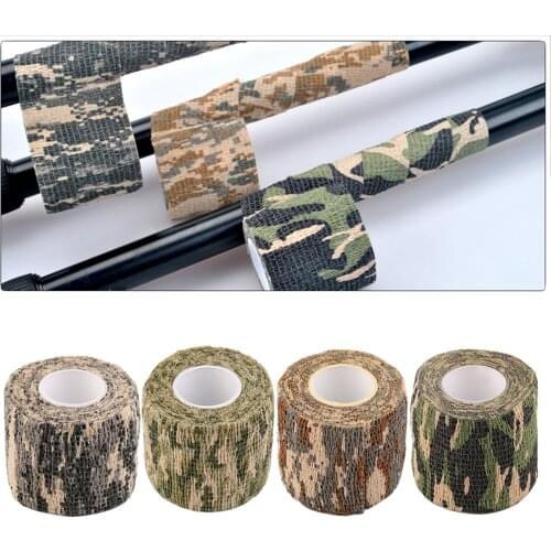 2019 New Roll Men Army Adhesive Camouflage Outdoor Hunting Shooting Tool Stealth Tape Waterproof Wrap Durable Hunting Stealth