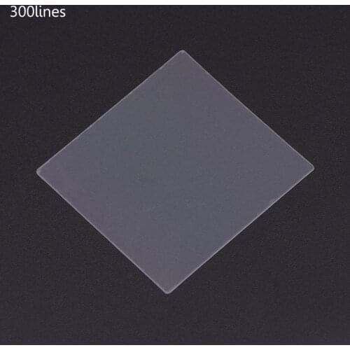 36x38mm Nano Engraving PET Trasmission Diffraction Grating Ultra Precision Dropshipping