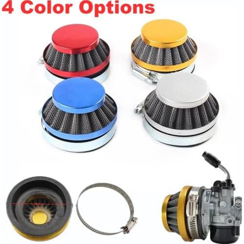 4 Color Air Clearner Filter 58mm For 47cc 49cc 2 Stroke Engine Carburetor Carb Mini Moto Kids Quad ATV Dirt Pocket Bike
