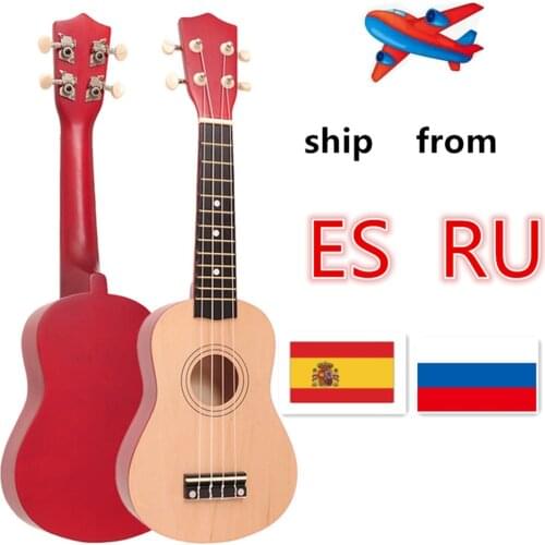 21 inch Ukelele Soprano 4 Strings Hawaiian Basswood Guitar Funny Musical Instrument Wood Ukulele UK001